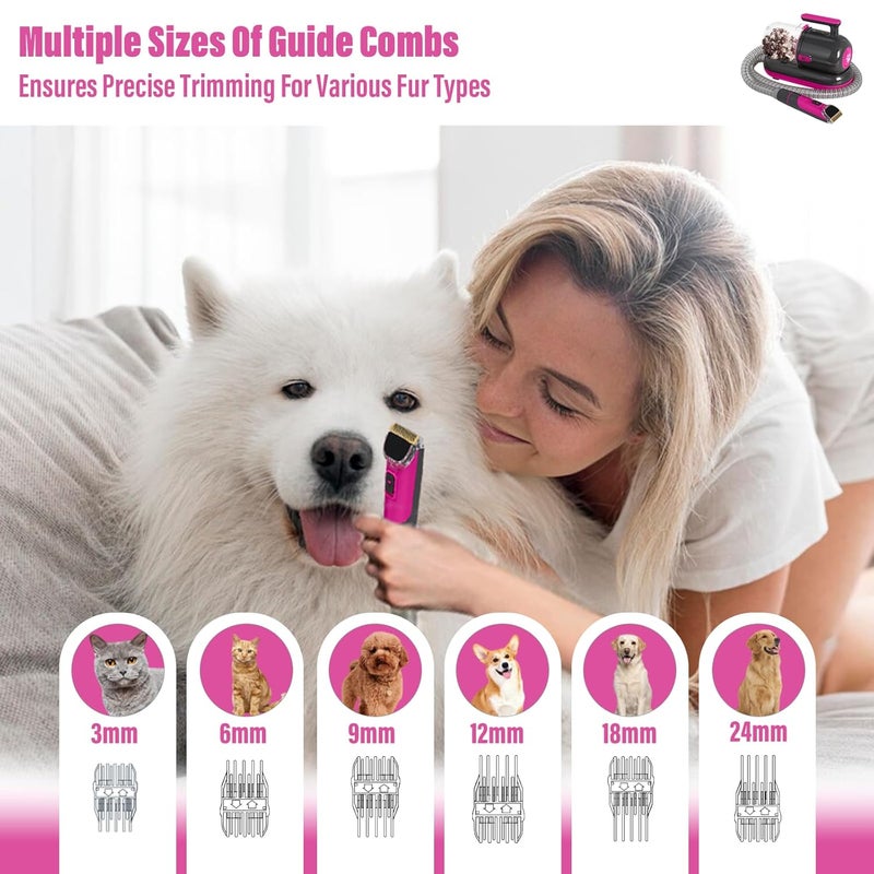 S7 High-Suction Dog Grooming Vacuum for Small & Medium Dogs, Compact Hair Collection System for Regular Trimming & Maintenance, Strong Suction, Low-Mess Indoor Grooming - Image 5
